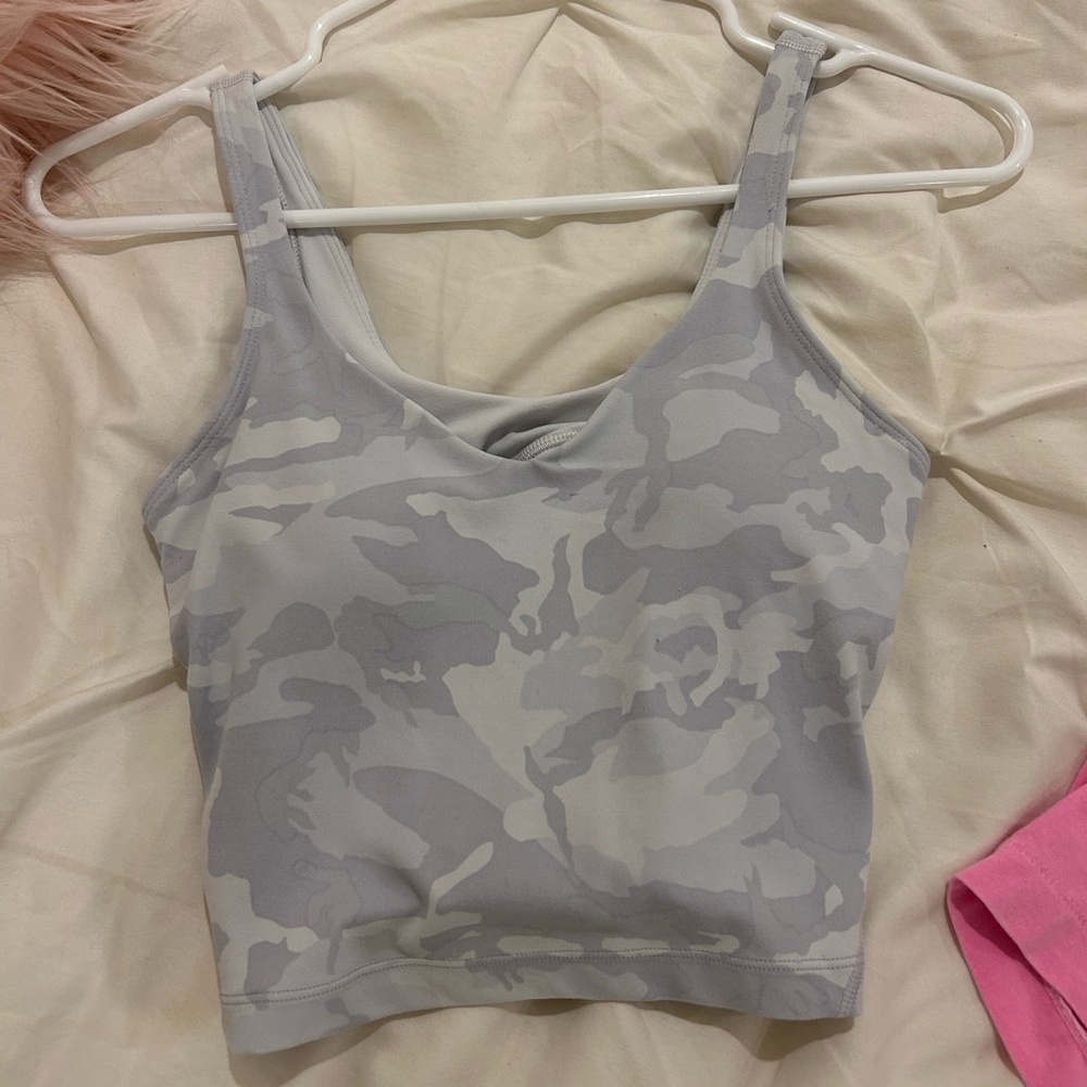 Gray Camouflage lululemon Align Tank